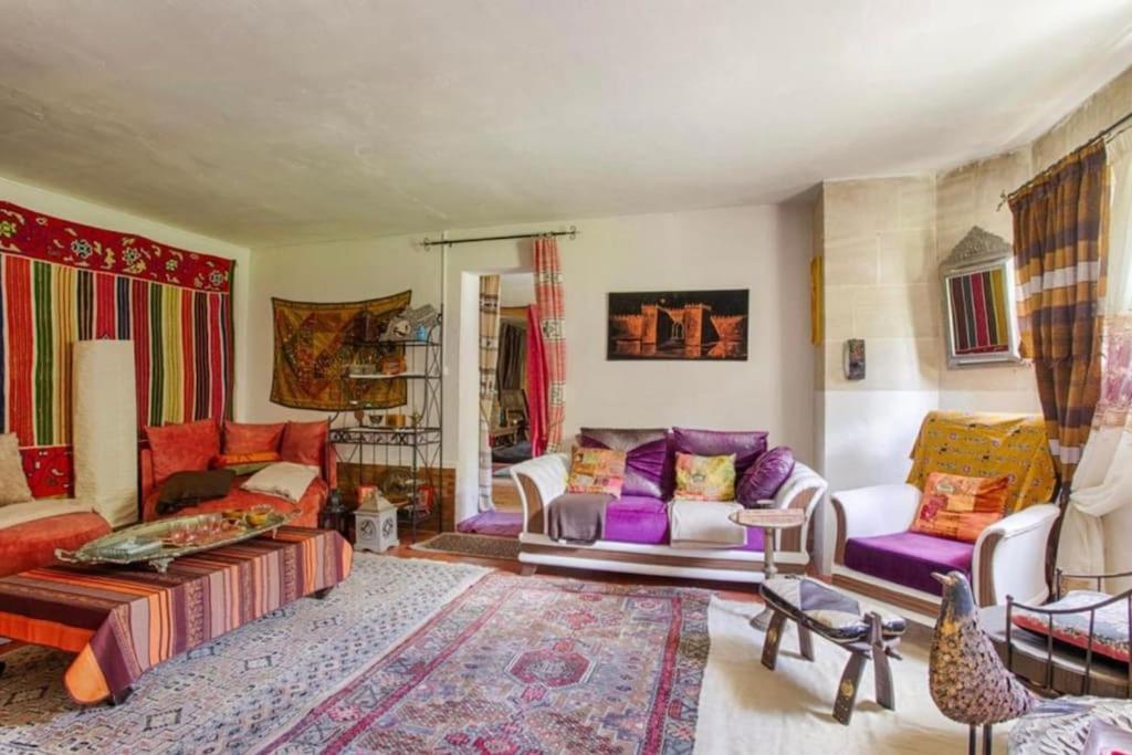 Вилла Le Manoir Du Val Douvres-la-Delivrande Экстерьер фото